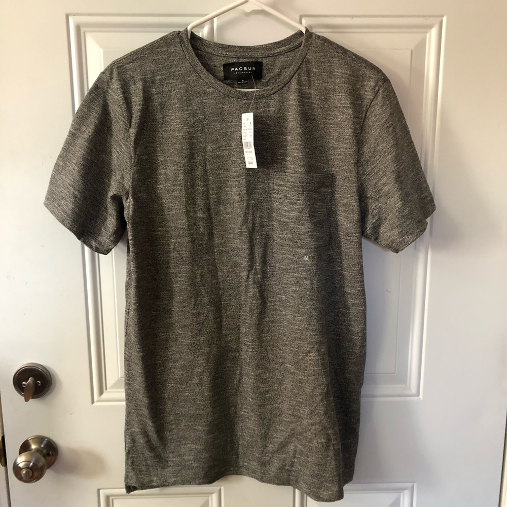 Grey Short Sleeved Shirt